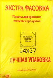 Полиэтиленовый пакет ПНД фасовочный 24х37х8 экстра 450/20 в Казани - купить оптом от производителя ПК Котово Полимер