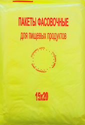 Полиэтиленовый пакет фасовочный с фальцем 15х20х7 500/16 наша марка в Казани - купить оптом от производителя ПК Котово Полимер