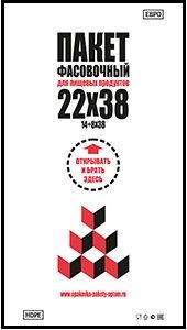 Полиэтиленовый пакет фасовочный с фальцем 14+8х38х7 500/12 в Казани - купить оптом от производителя ПК Котово Полимер